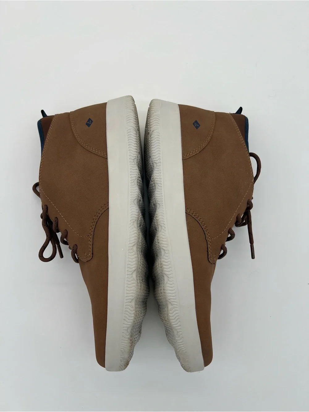 Sperry Kid’s Brown Coastal Break Chukka Lace-Up Boots size 7